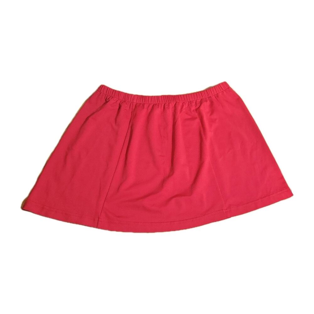 VTG Lily's of Beverly Hills Skirt XL Red Tennis Golf Y2K Coquette